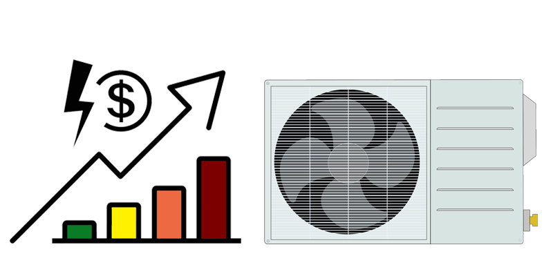 Higher AC bill