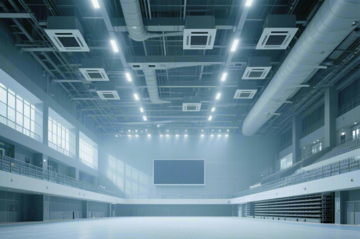 Exhibition Centers and Sports Venues: Airflow Organization Strategies for Large Space Air Conditioning