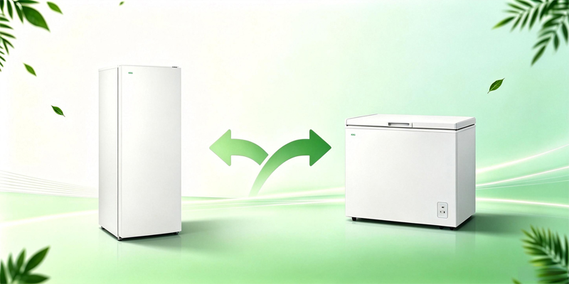 chesst freezer and upright freezer