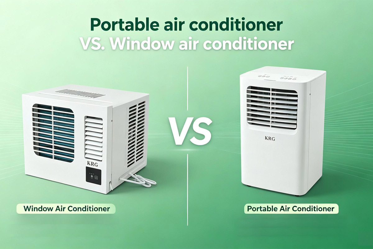 Portable air conditioner vs. Window air conditioner